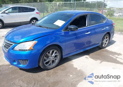 2013 Nissan Sentra Sr from USA, damaged, VIN 3N1AB7AP5DL729089